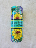 Hand Painted Sunflowers - 20oz Skinny