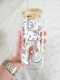 20oz Stay Wild Moon Child Glass Can