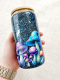 16oz Magical Mushrooms - Snow Globe Style Tumbler