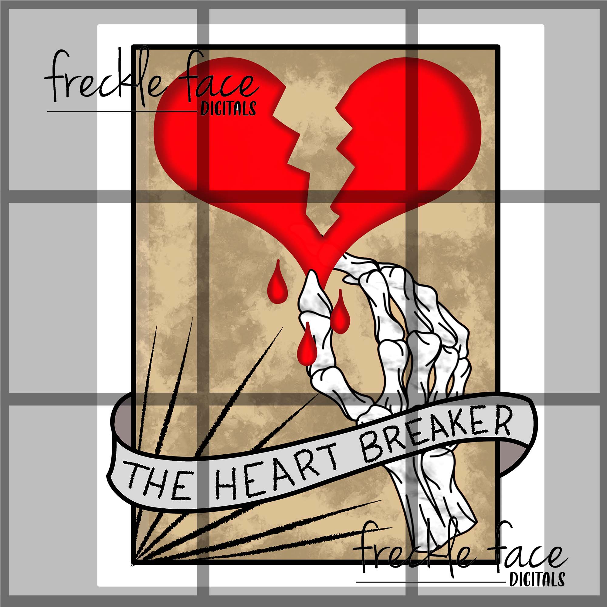 The Heart Breaker Tarot Card