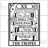 The Romance Tropes Tarot Card