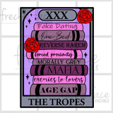 The Spicy Tropes Tarot Card - COLOR