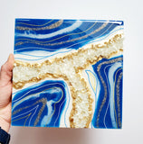 Blue and Gold Geode