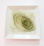 Green Square Trinket Dish