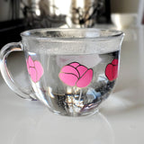 Color Change Flower Mug - Purple to Pink