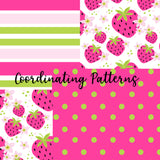 Strawberries Seamless Pattern