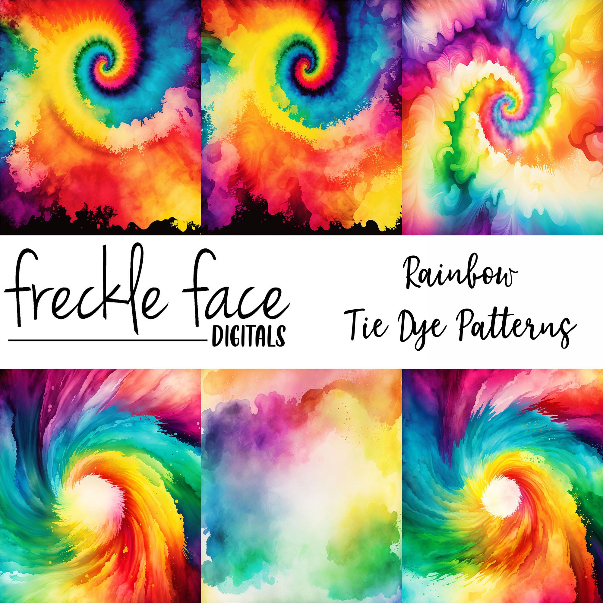 Rainbow Tie Dye Patterns